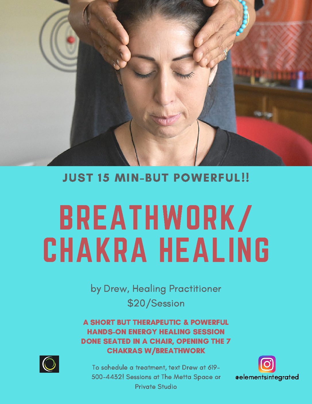 Breathwork/Chakra Healing – Elements Integrated